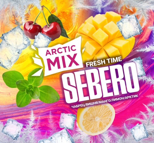 Sebero Arctic Mix Fresh Time (Чабрец, вишня, манго, лимон, арктик), 60 гр
