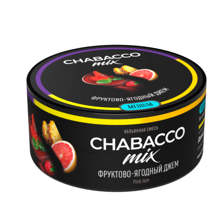 Chabacco Mix Pink Jam (Фруктово-ягодный джем), 25 гр