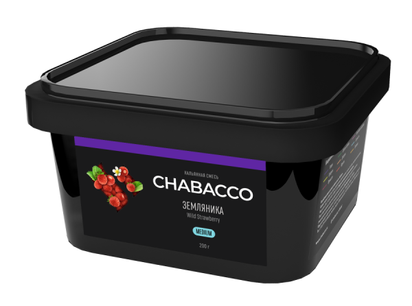 Chabacco Medium Wild strawberry (Земляника), 200 гр