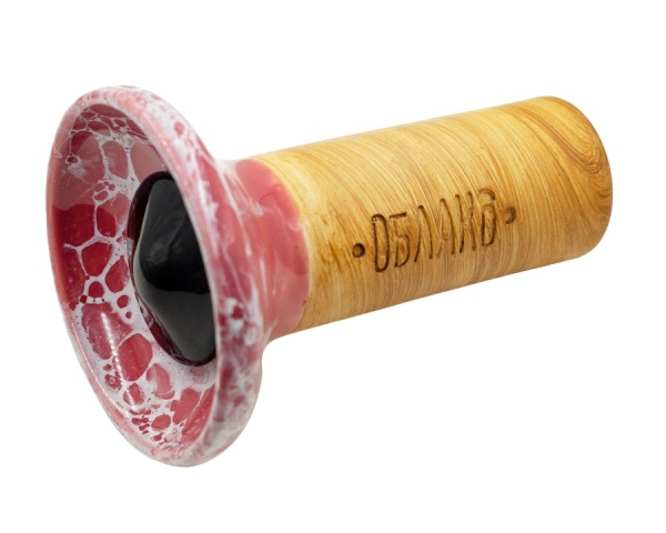 Чаша Облако Flow - Black on Crimson Marble