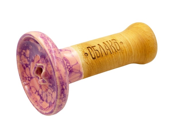 Чаша Облако Glaze Phunnel S - Розовый фиолетовый мрамор