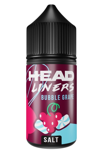 HeadLiners Salt 30мл, Bubble Grape МТ