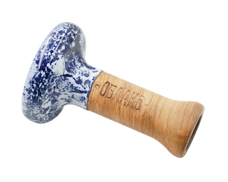 Чаша Облако Glaze Phunnel L - Сине-белый мрамор 