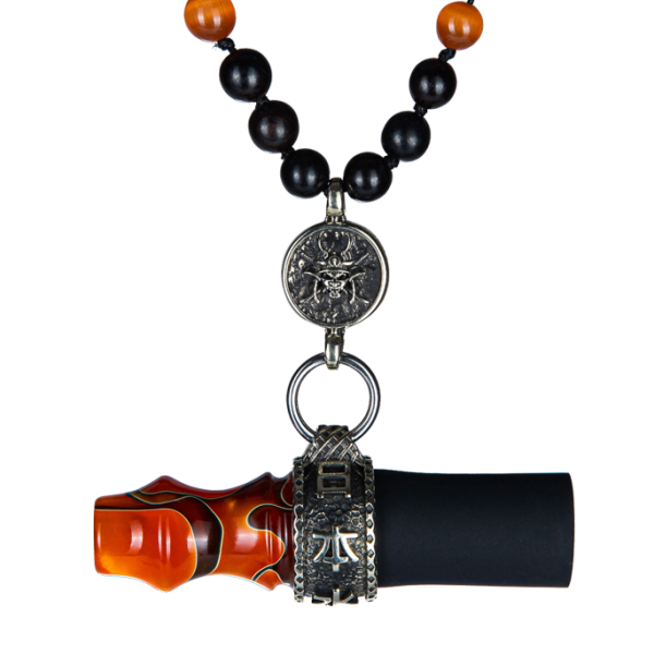 Мундштук Индивидуальный/персональный Japona Samurai Beads Orange