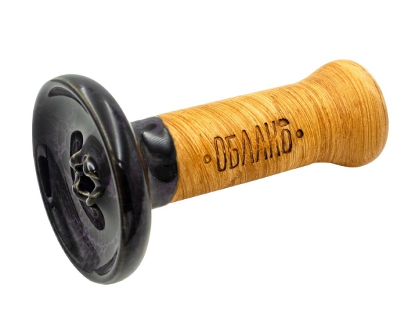 Чаша Облако Glaze Phunnel S - Фиолетовый черный мрамор