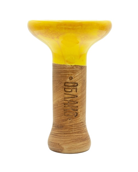 Чаша Облако Glaze Phunnel M - Желто-красный мрамор