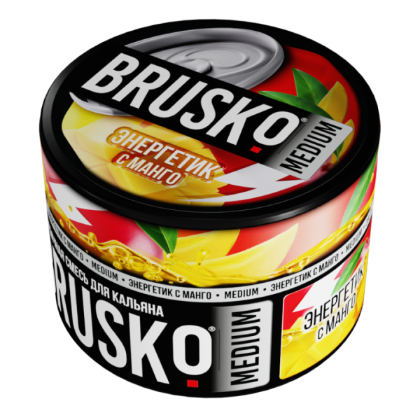 Brusko Medium Энергетик Манго 50 гр
