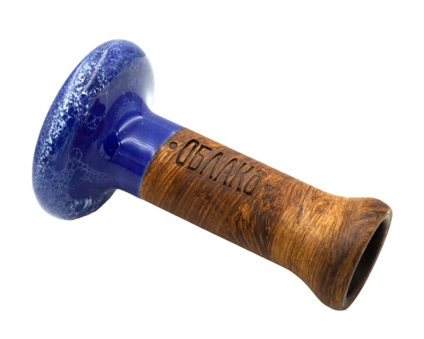 Чаша Облако Glaze Phunnel S - Синий белый мрамор