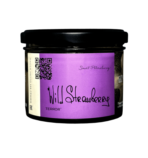 Табак для кальяна "Trofimoff"s" terror Wild Strawberry (Дикая земляника), 125 гр