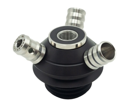 Кальян Coilovers Micro Бирюзово-золотой камуфляж