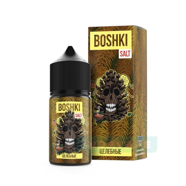 BOSHKI SALT Целебные / Со вкусом травяного чая с медом, 20 - 30мл