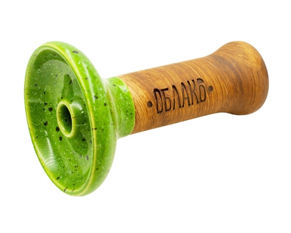 Чаша Облако Glaze Phunnel M - Зелёный в точку