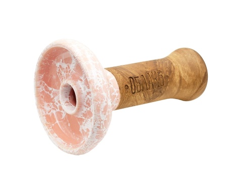 Чаша Облако Glaze Phunnel L - Розовый мрамор