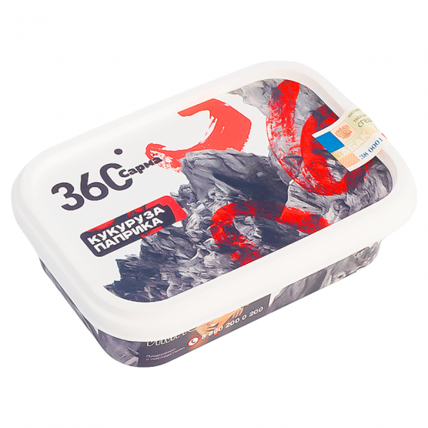 САРМА 360 Кукуруза-паприка, 120 гр