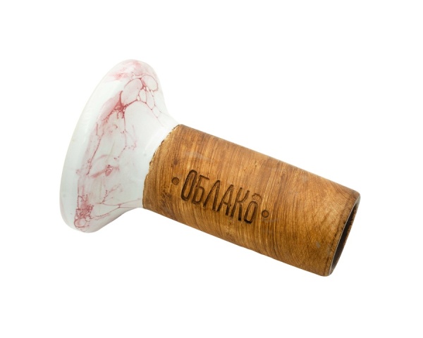 Чаша Облако Flow - Синий/Бело-малиновый мрамор