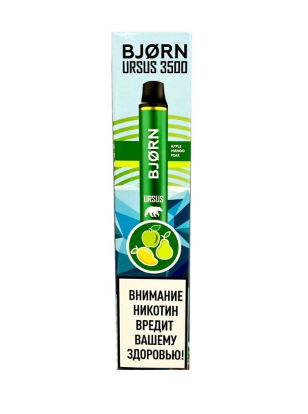 BJORN URSUS 3500 1.8% SE Apple Mango Pear (Яблоко, манго, груша)