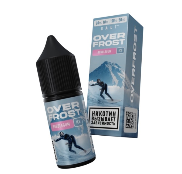 Overfrost Salt 30мл, Bubblegum Ice МТ