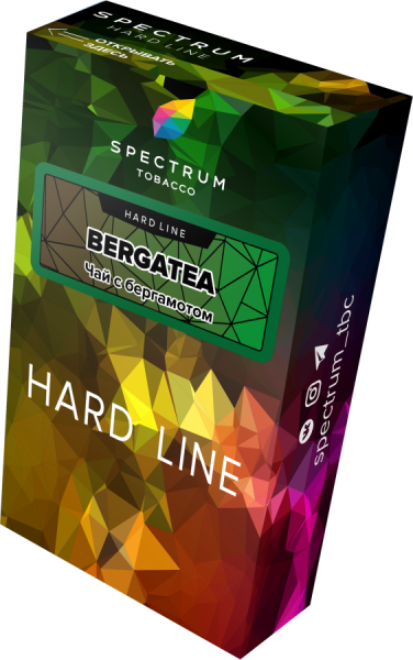 Spectrum Hard Line Bergatea (Чай с Бергамотом), 40 гр
