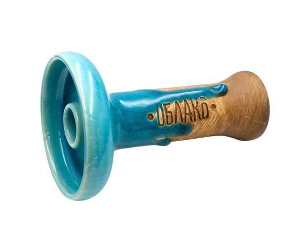 Чаша Облако Glaze Phunnel L - Голубая кракле