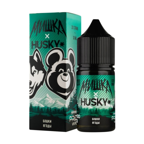 Жидкость МИШКА HUSKY Strong 20мг Бошки-Ягоды 30 мл