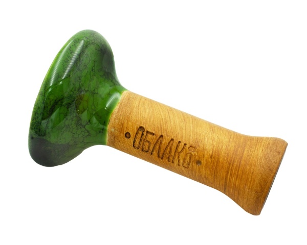 Чаша Облако Glaze Phunnel M - Зелёный чёрный мрамор