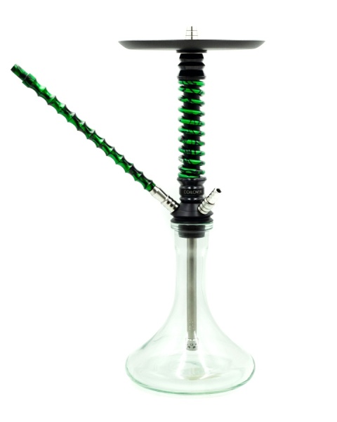 Кальян Coilovers Mini Зелёный сплеш