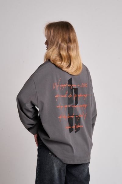 Лонгслив HH оранжевый, дроп №2 (размер L)