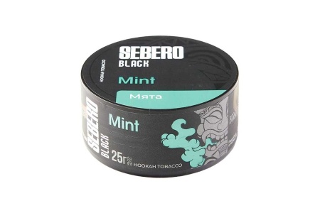 Sebero Black с ароматом Мята (Mint), 25 гр