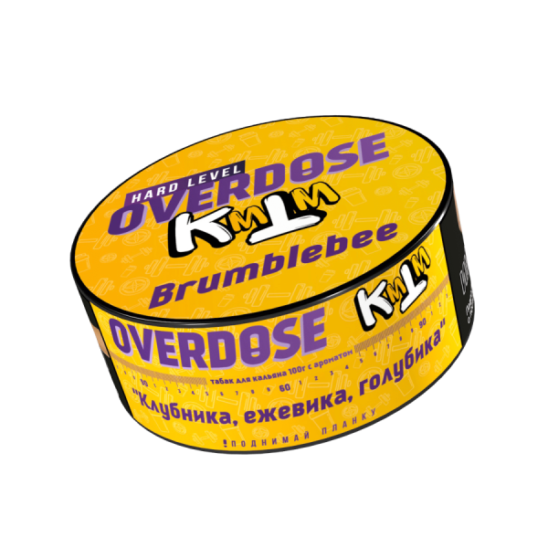 Overdose Brumblebee (Клубника, ежевика, голубика), 100 гр