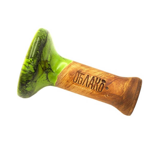 Чаша Облако Glaze Phunnel M - Салатовый черный мрамор