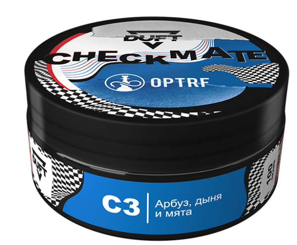 Duft CheckMate C3 (Арбуз Дыня Мята), 100 гр