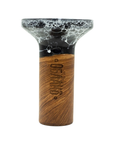 Чаша Облако Flow - Черный/Черно-белый мрамор