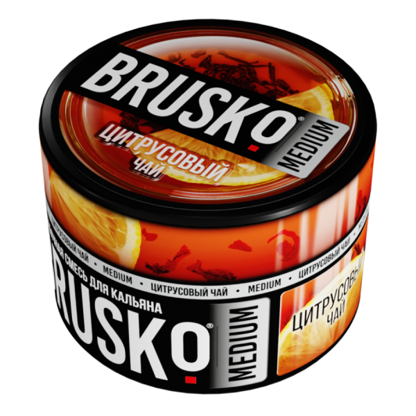 Brusko Medium Цитрусовый Чай 50 гр