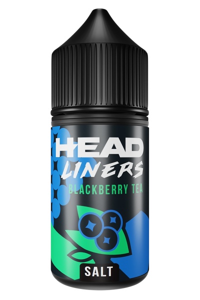HeadLiners Salt 30мл, Blackberry Tea МТ