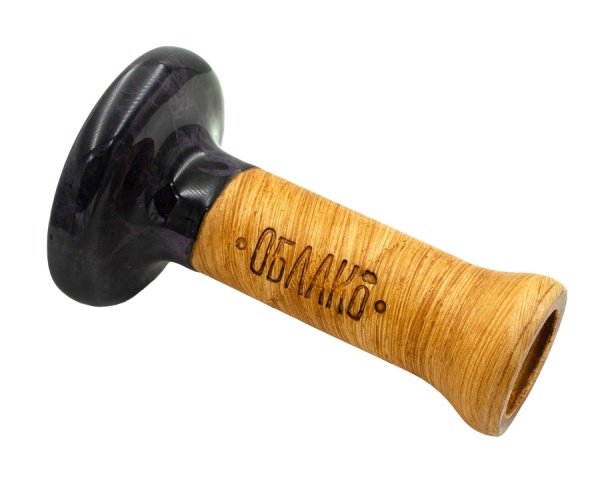 Чаша Облако Glaze Phunnel S - Фиолетовый черный мрамор