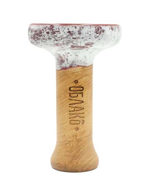 Чаша Облако Glaze Black - Коричневый мрамор