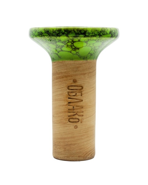 Чаша Облако Flow - Вишневый/Зелено-черный мрамор