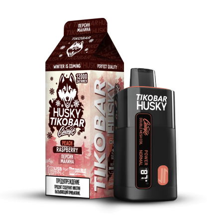 TIKOBAR HUSKY Сибирь 12000 Peach Raspberry (персик, малина)