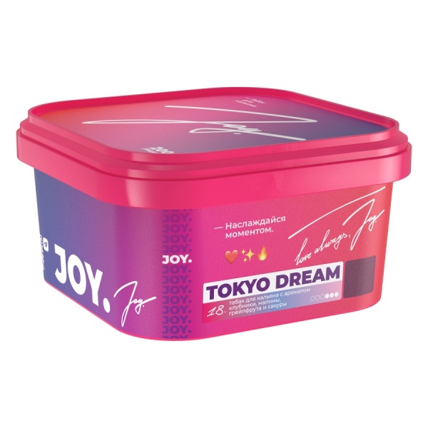Joy Tokyo Dream (Клубника Грейпфрут Малина Сакура), 200 гр