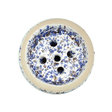 Чаша Облако Glaze Black - Белый в точку