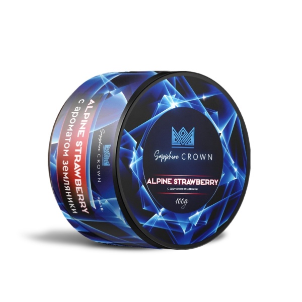 Sapphire Crown с ароматом Alpine Strawberry (Земляника), 100 гр