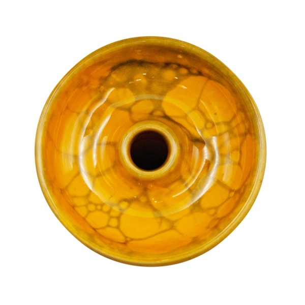 Чаша Облако Glaze Phunnel M - Оранжево-черный мрамор