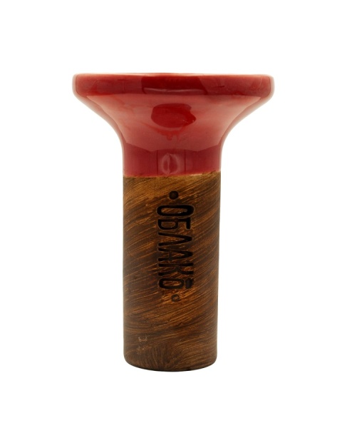 Чаша Облако Flow - Красный/Малиново-красный мрамор