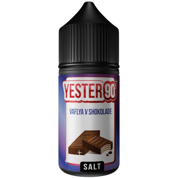 Yester 90s Salt 30мл, Vaflya v shokolade МТ