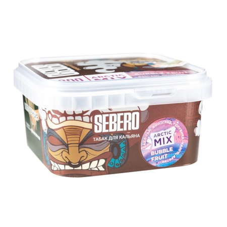 Sebero Arctic Mix Bubble Fruit (Бабл-гам, виноград, голубика, манго, арктик), 300 гр