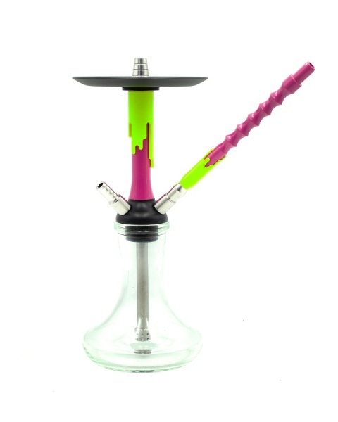 Кальян Mamay Customs Flow Фуксия/Желтый