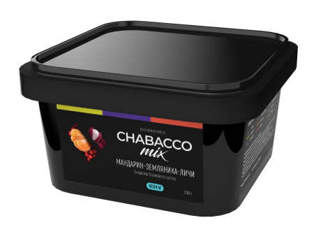 Chabacco Mix Tangerine Strawberry Lychee (Мандарин-земляника-личи), 200 гр