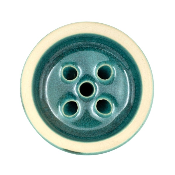 Чаша Облако Glaze Black - Голубой песок 