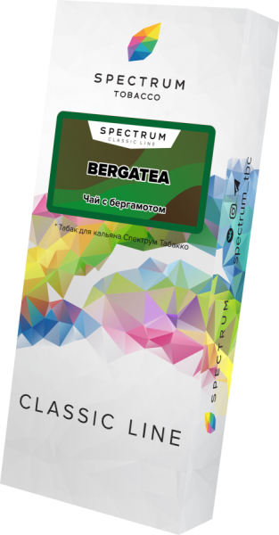 Spectrum Classic Line Bergatea (Чай с Бергамотом), 100 гр