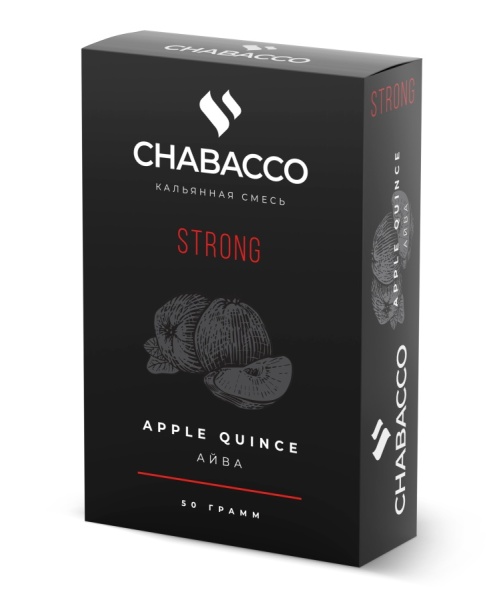 Chabacco Strong Apple Quince (Айва), 50 гр